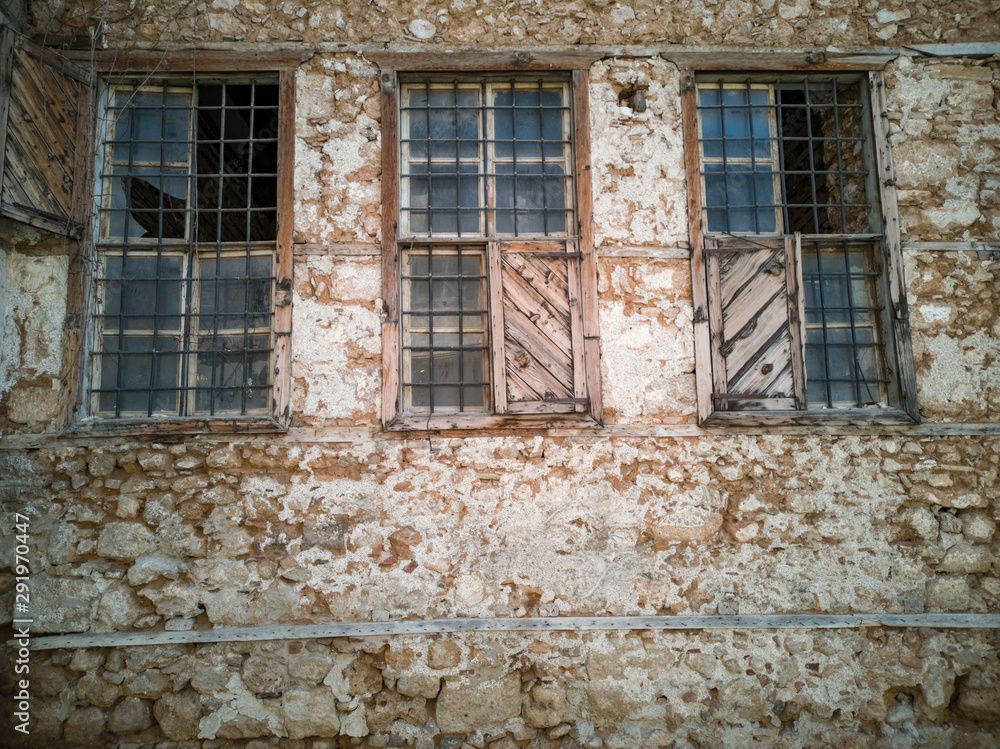 old window background and texture