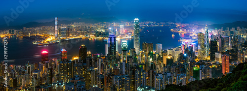 Banner image of Hong Kong night view.