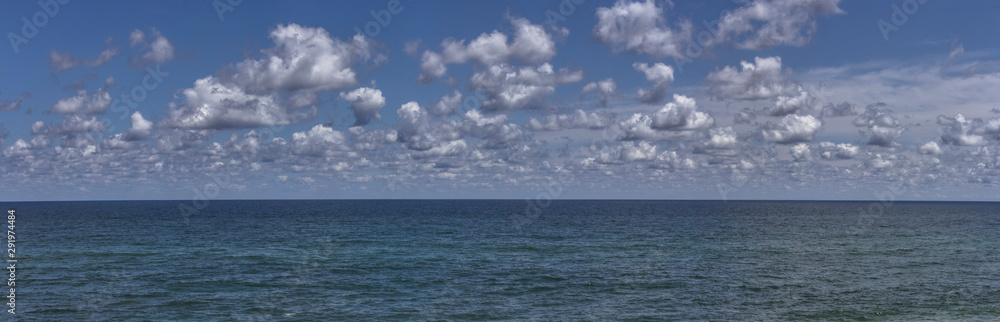 Sea and Clouds Panorama