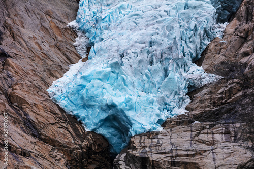 Briksdal glacier, close-up, Olden