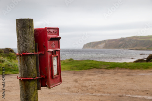 Fotótapéta rural postbox on arran