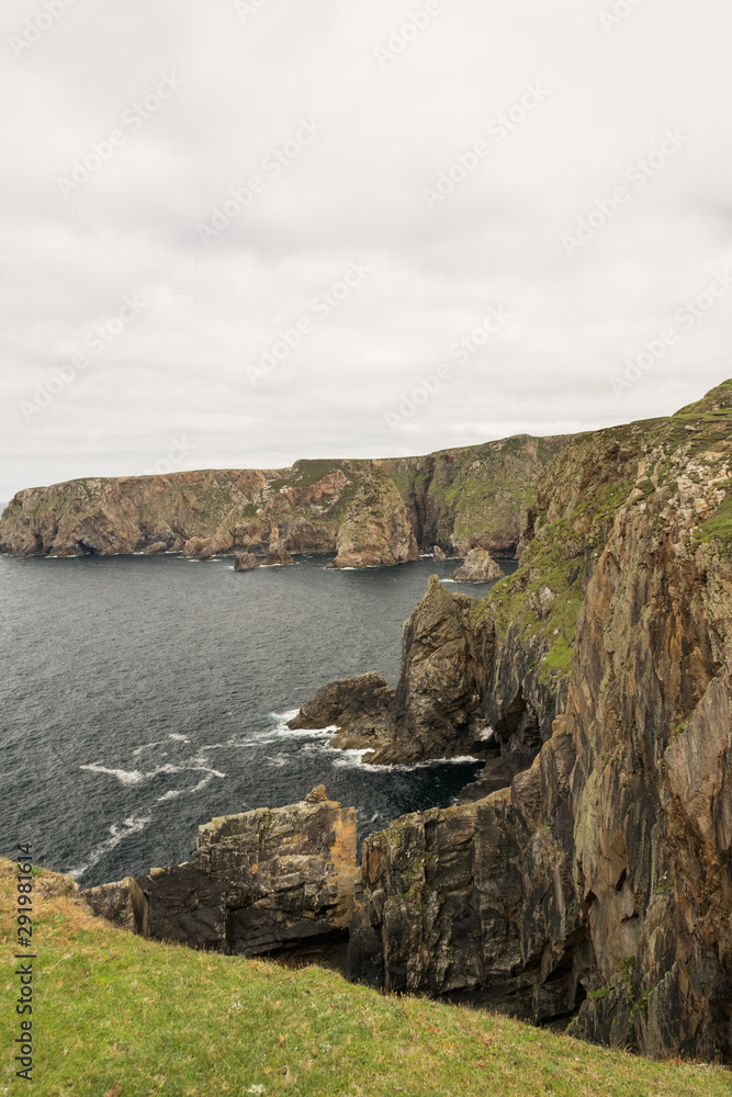 Panorama dell'isola di Arranmore, contea di Donegal (Irlanda)