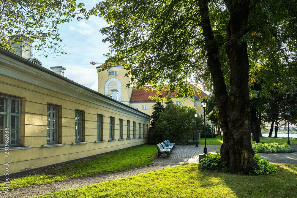 View to castle.