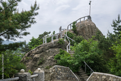 Mount Ryongak, Pyongan Province, Pyongyang, North Korea photo