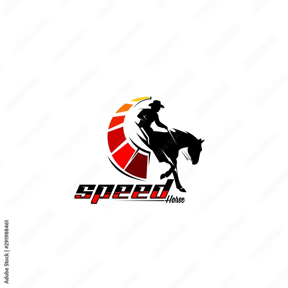 speed horse logo