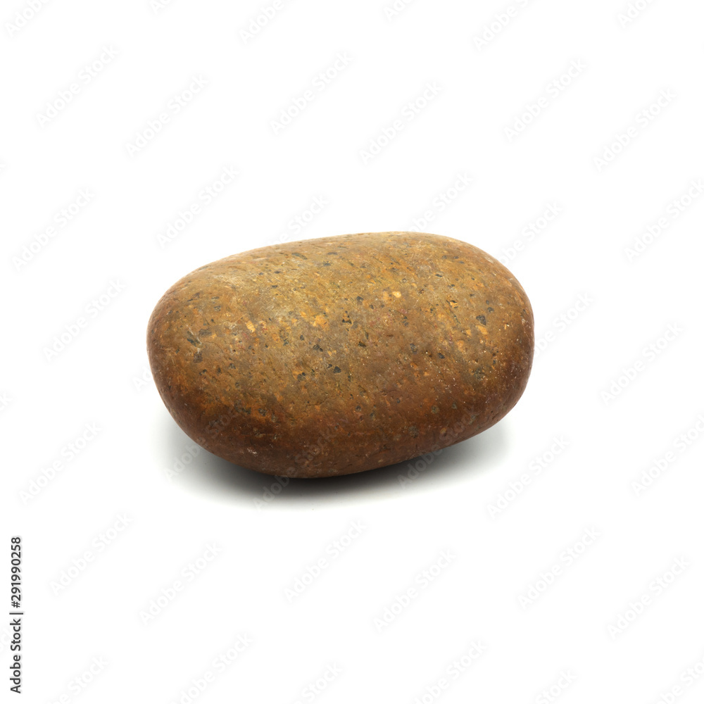 Big granite rock stone, isolated on the white background. Big granite rock stone, isolated on the white background.
