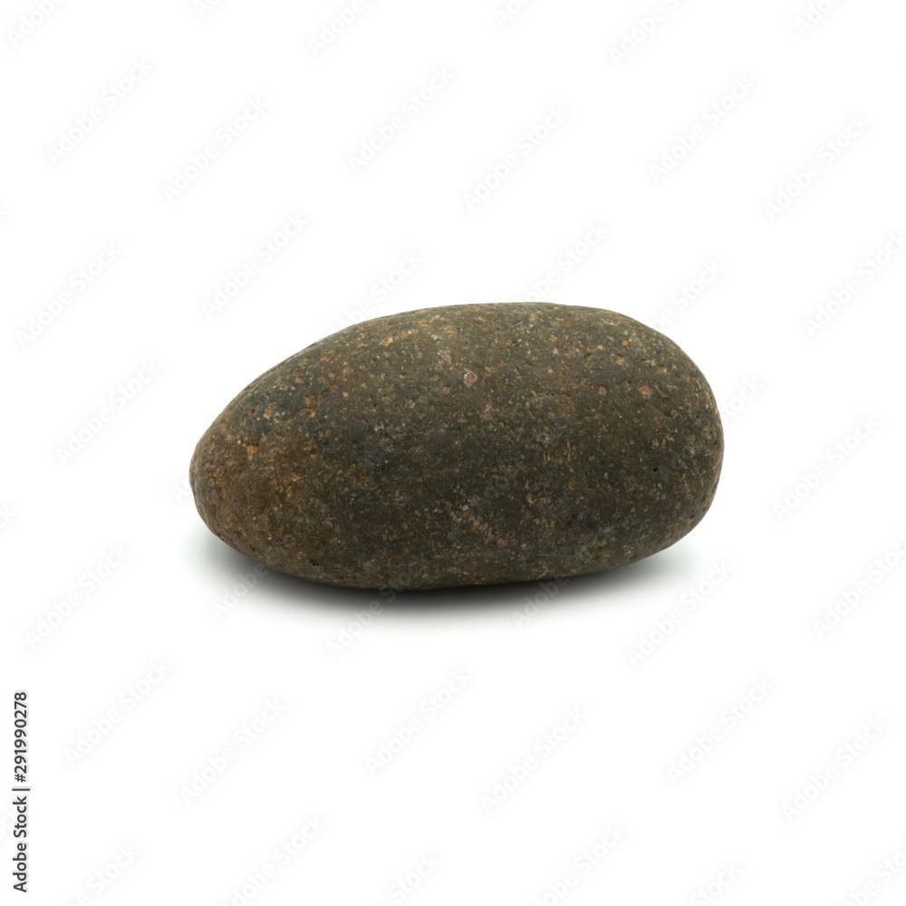 Big granite rock stone, isolated on the white background. Big granite rock stone, isolated on the white background.