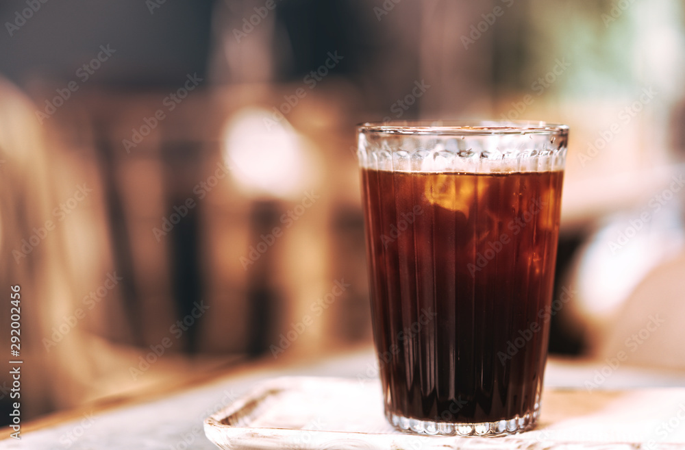 Americano coffee glass Americano coffee glass