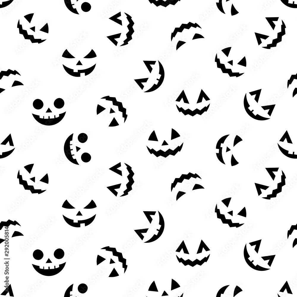 Halloween decorative seamless pattern. Halloween decorative seamless pattern.