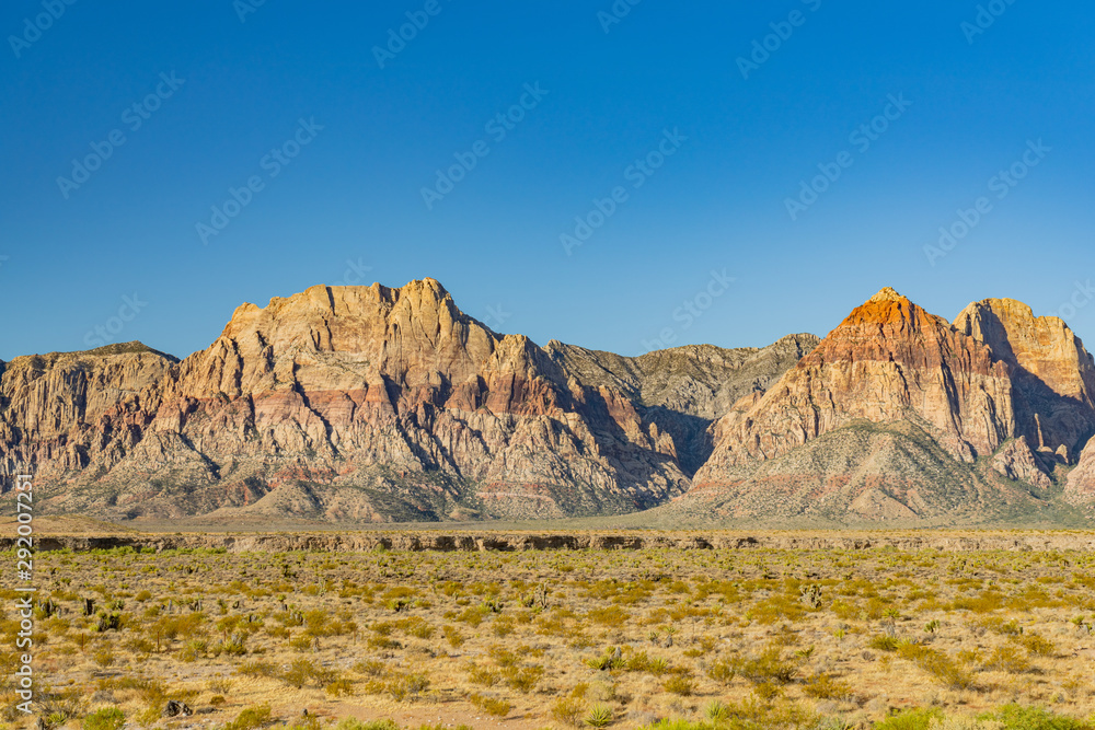 Fototapeta premium Beautiful landscape around Red Rock Canyon