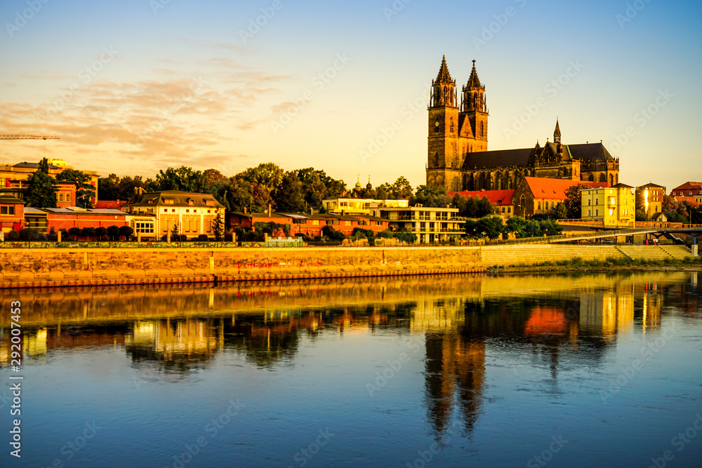 Naklejka premium Dom in Magdeburg an der Elbe