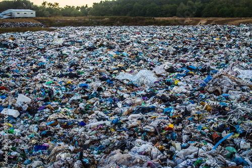 Kiev / Ukraine 15.September 2019 On photo Garbage landfill number 5