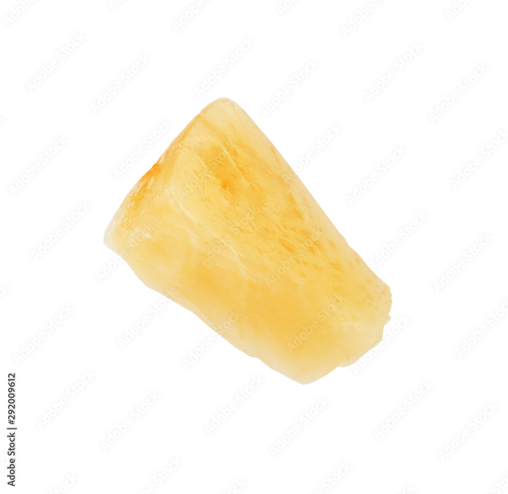Piece of delicious sweet canned pineapple on white background Piece of delicious sweet canned pineapple on white background