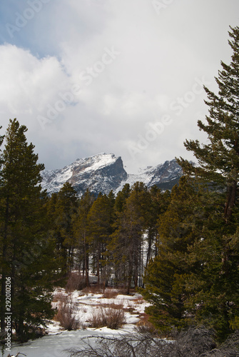 winter mountain landscape
