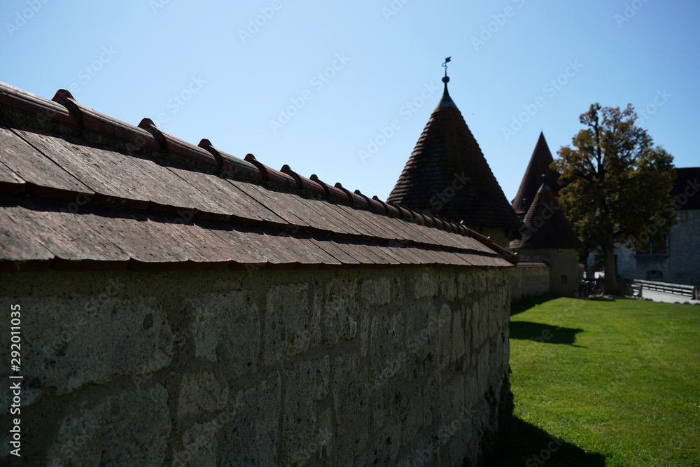 Roof tiles made of baked clay are particularly beautiful and durable on German roofs