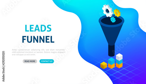 Funnel Statistics Banner Concept