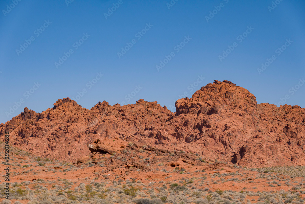Beautiful landscape around Valley of Fire State Park Beautiful landscape around Valley of Fire State Park