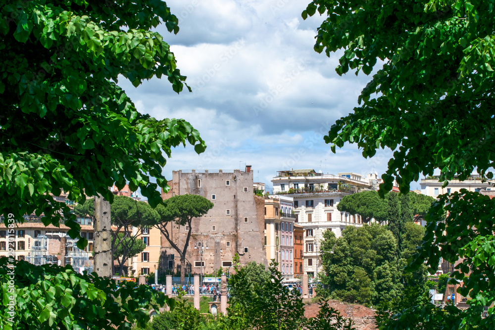 Beautiful buildings from the lovely Rome, Italy Beautiful buildings from the lovely Rome, Italy