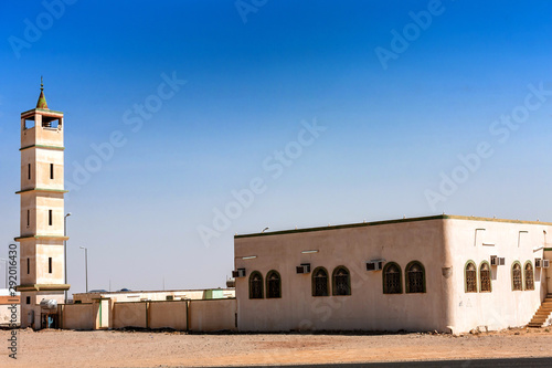 A mosque in a small village of Mraan, Makkah Province, Saudi Arabia