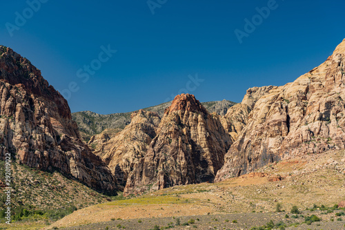 Beautiful landscape around Red Rock Canyon