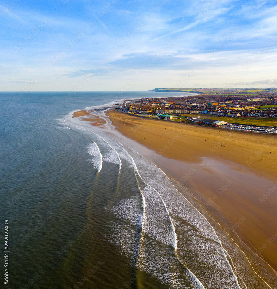 Fototapeta premium Redcar Beach
