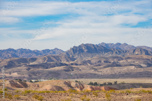 Beautiful landscape around Lake Mead National Recreation Area © Kit Leong