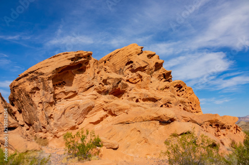 Beautiful landscape around Lake Mead National Recreation Area