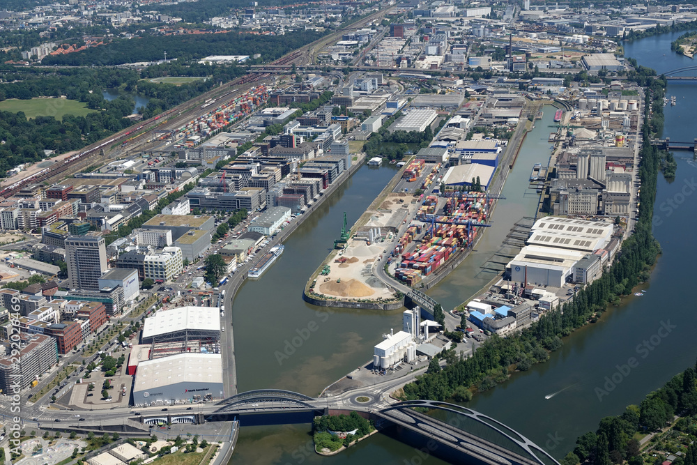 Osthafen in Frankfurt am Main