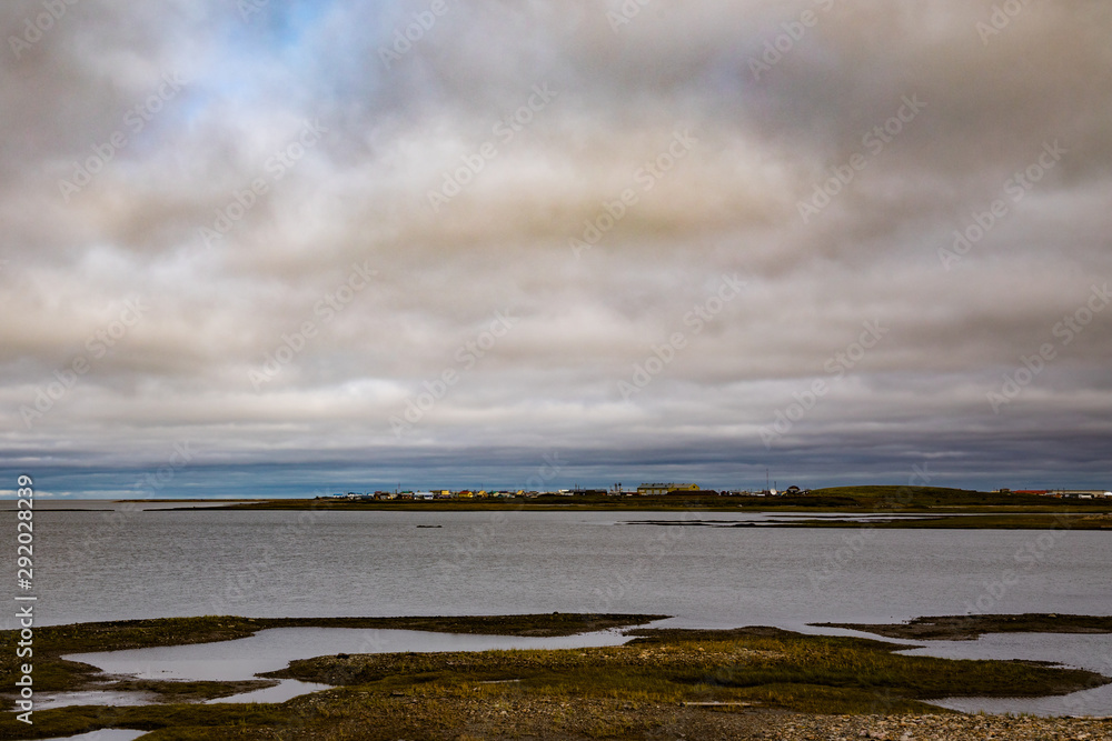 Φωτογραφία Beaufort Sea town of Tuktoyaktuk NWT Canada