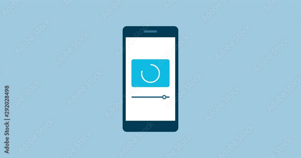Playing videos on a smartphone Playing videos on a smartphone
