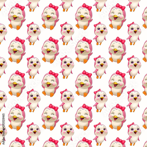 seamless happy birds pattern for wallpaper,textile,fabric printing,gift wrapping print,tiles print,kids room decoration
