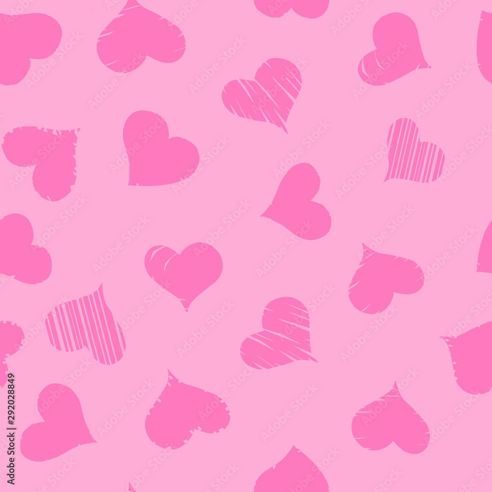 seamless pattern with hearts seamless pattern with hearts