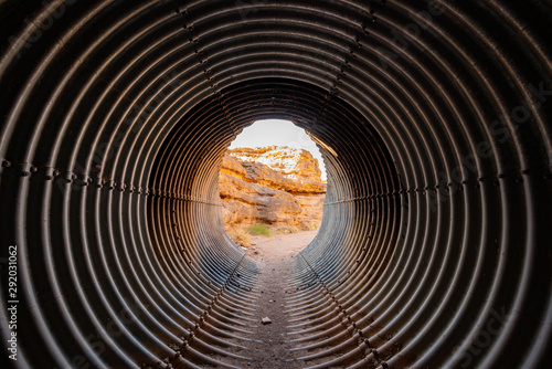 Hiking in the White Owl Canyon of Lake Mead National Recreation Area