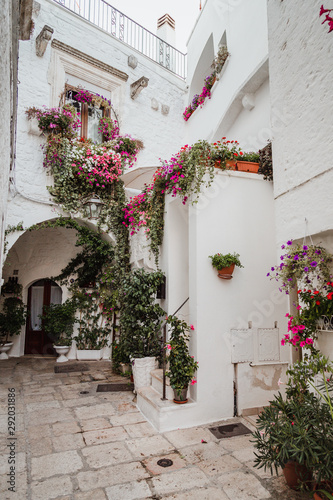 Cisternino, Italy - August 2019: Historic center of the village of Cisternino, in Puglia on a day in August © Jan Cattaneo