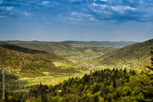 panorama of the Carpathian mountains © Petro Teslenko