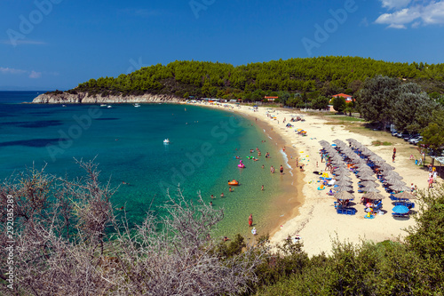 Destenika Beach in Toroni, Sithonia, Greece