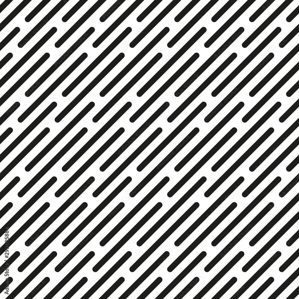 Vector seamless pattern. Stylish texture with diagonal stitches. Modern