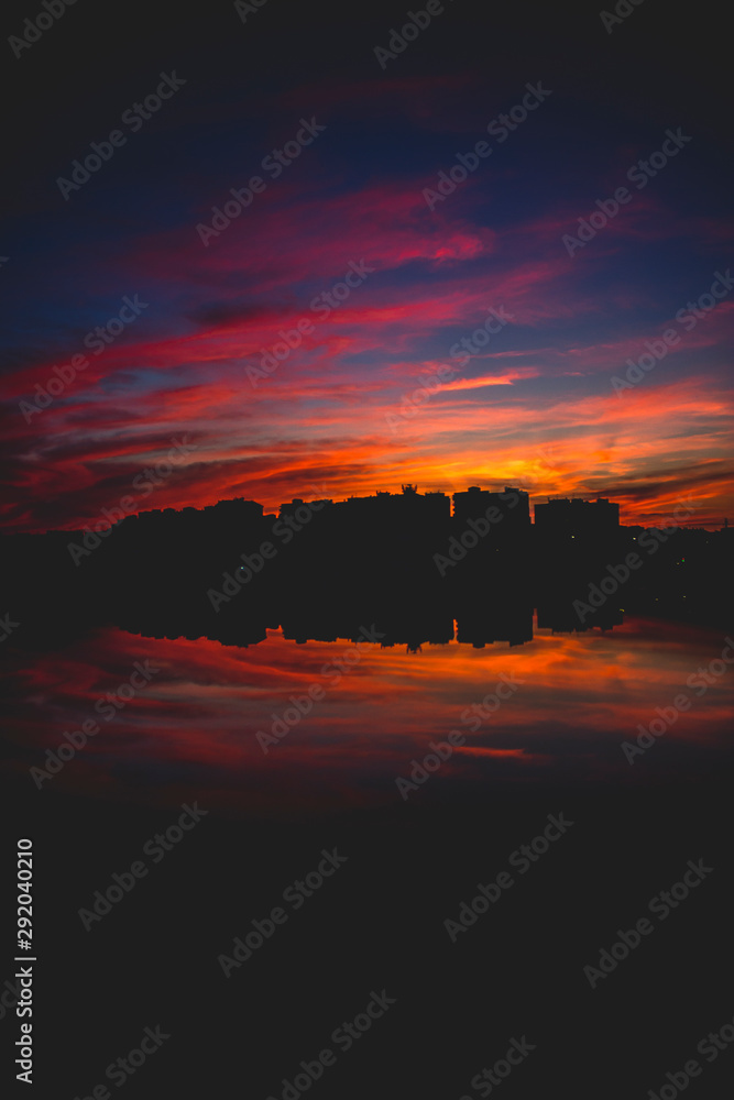 Obraz premium sunset in the sky