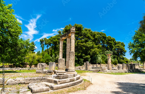 Φωτογραφία The Philippeion at Olympia in Greece