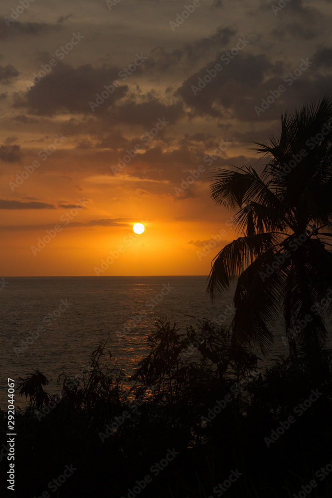sunset in puerto rico