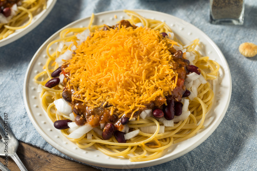 Homemade Cincinnati Chili Spaghetti