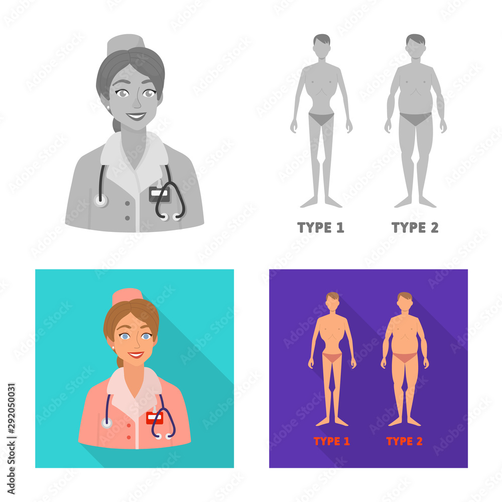 Isolated object of diet and treatment icon. Collection of diet and medicine vector icon for stock. Isolated object of diet and treatment icon. Collection of diet and medicine vector icon for stock.