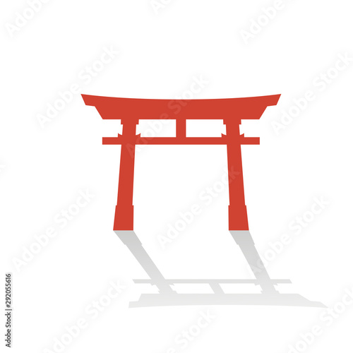 Creative torii gate draw