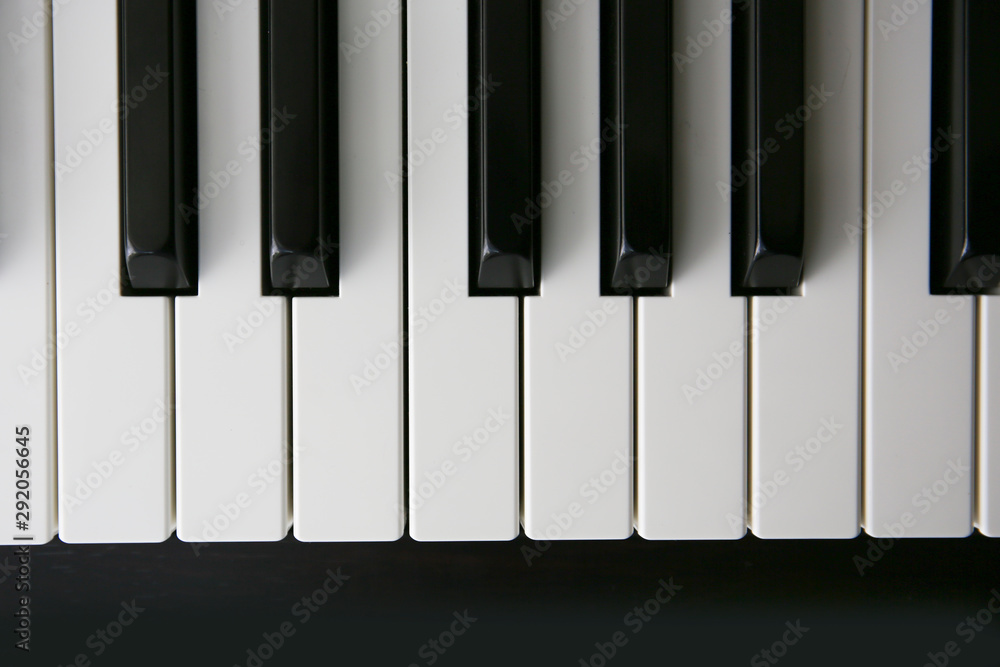 background of piano key in details background of piano key in details