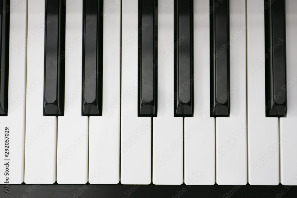 background of piano key in details background of piano key in details