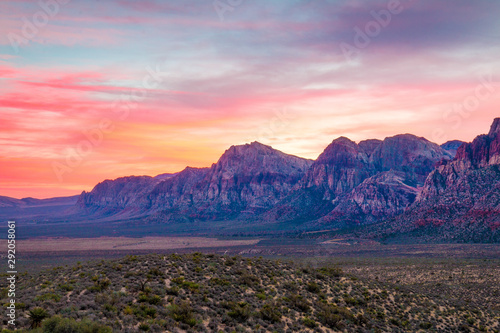 Sunset at Red Rock