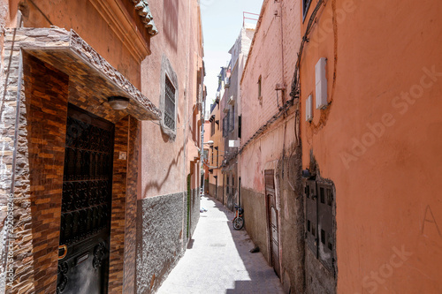 street in medina of Marrakech  Morocco