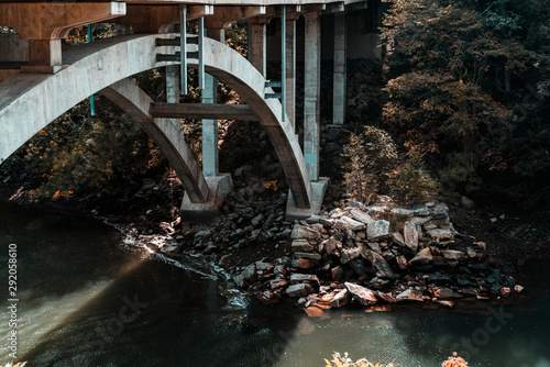 bridge over the river