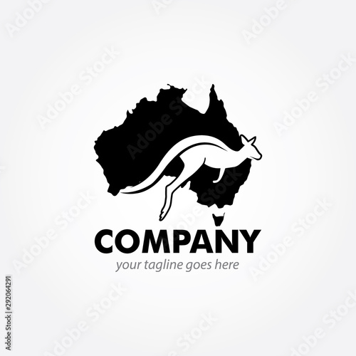 australian travel and tourism logo design