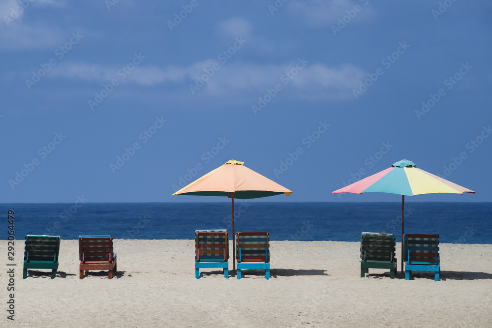Club de playa en Zicatela, Puerto Escondido Stock Photo | Adobe Stock